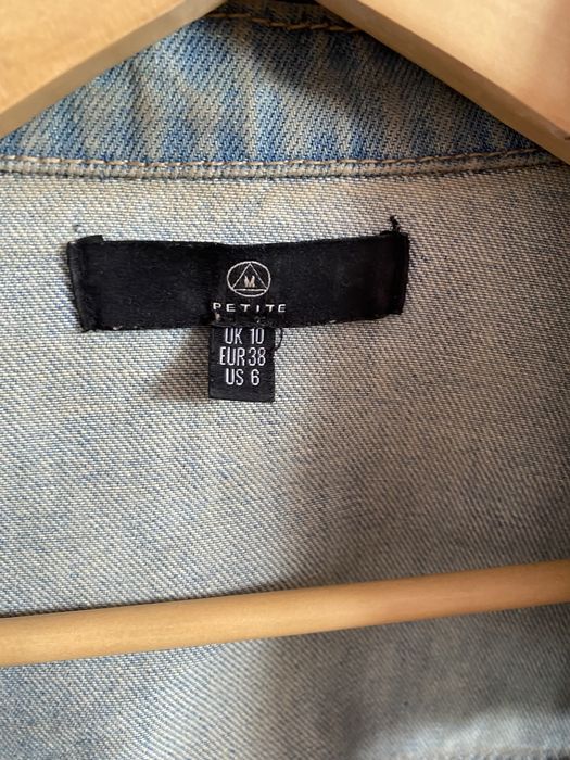 Kurtka jeansowa jeans missguided 38 M dziury