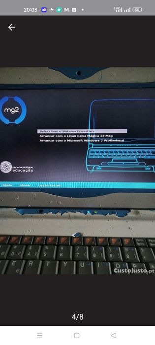 Magalhães 2 com Windows e Linux instalado de origem!