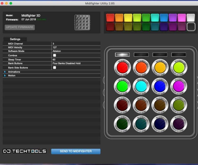 2 x Midi fighters 16 3D DJ Techtools