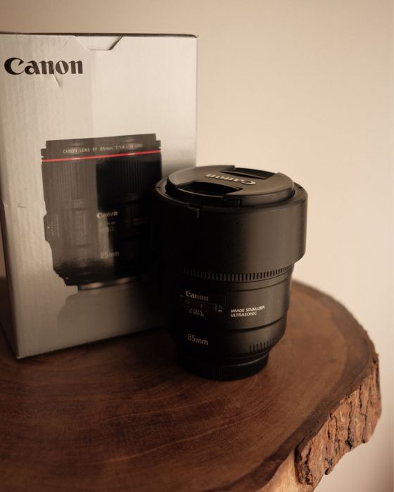 Objectiva canon 85mm 1.4 EF