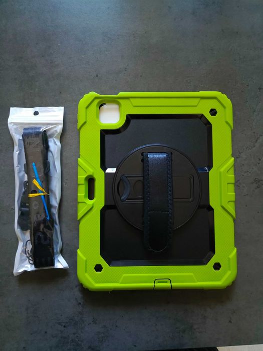 Etui Case do iPad Air 4/5  Pro 11 Pancerne Zielono Czarne