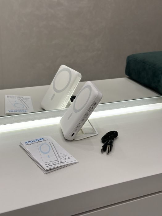 Magsafe Power bank 10000 mah беспроводной повербанк Podoru бездротовий