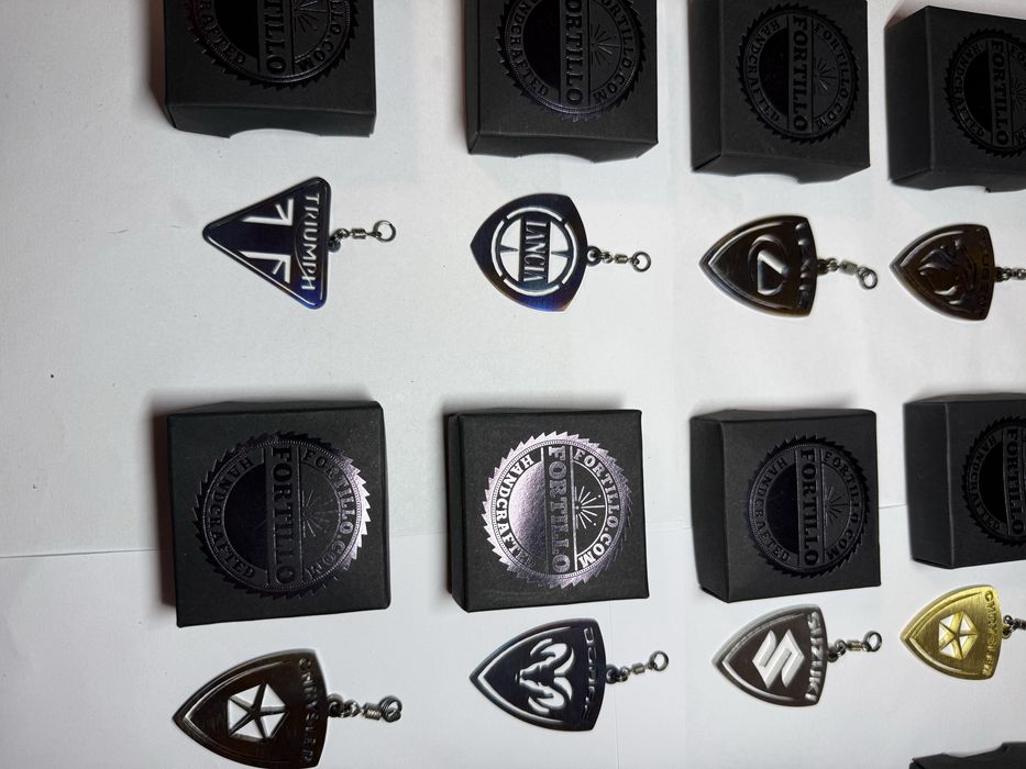 Премиальный титановый брелок (Handcrafted) в подарочной упаковке