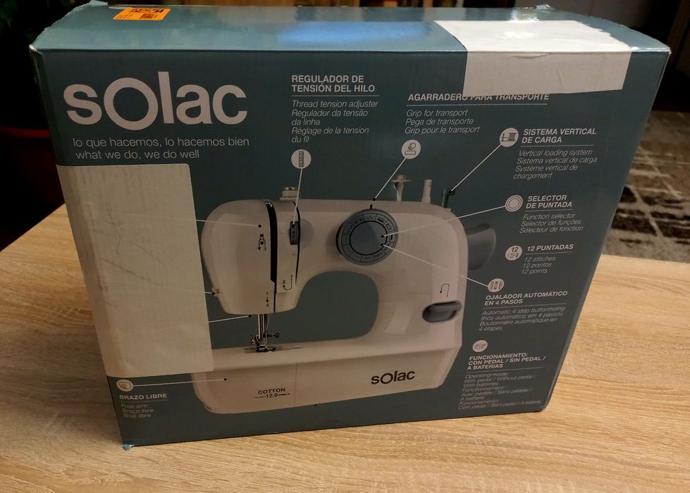 Компактна швейна машинка  Solac(Польща).