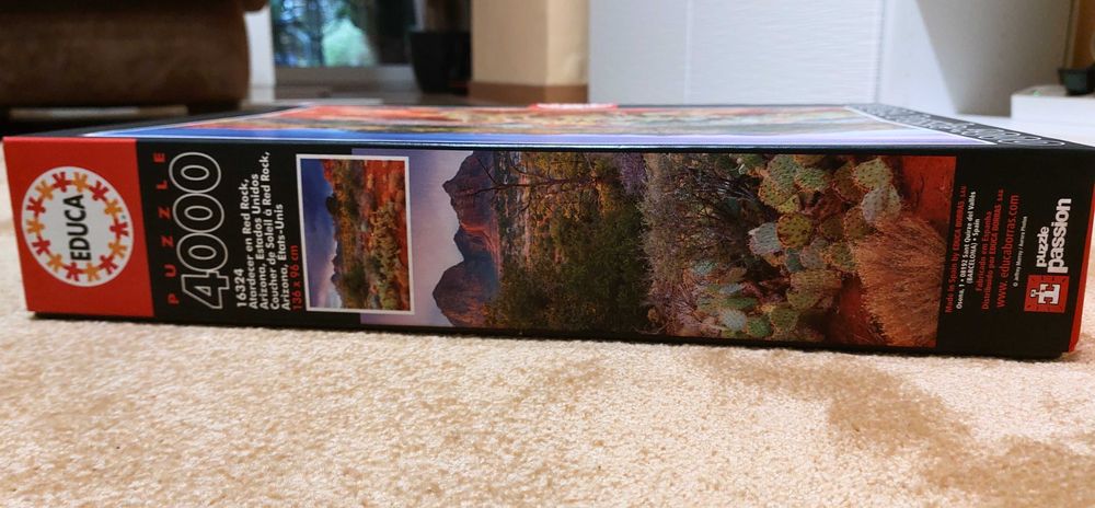 Puzzle Educa 4000 Red Rock Dusk, Arizona, USA