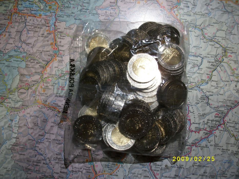 5 zł - 100 szt.monet  " Opactwo Benedyktyńskie w Tyńcu"