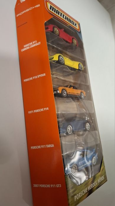 Matchbox - Pack 5 Porsche
