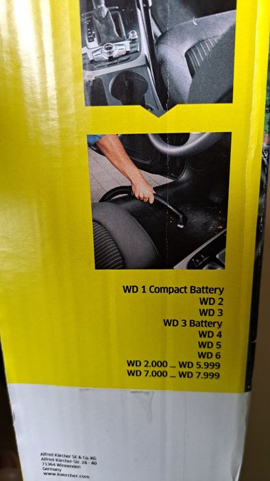 Karcher zestaw do samochodu