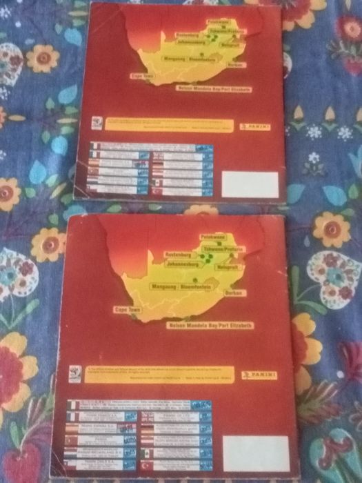 Cadernetas Mundial África do sul 2010