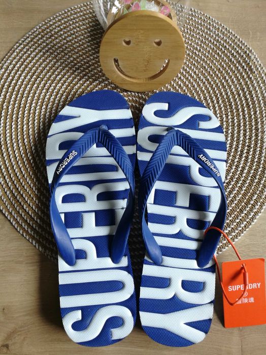 Japonki "SUPERDRY" Klapki rozm. 42-43  NOWE Unisex !!!   Szczecin