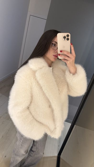 ZARA еко штучна шуба