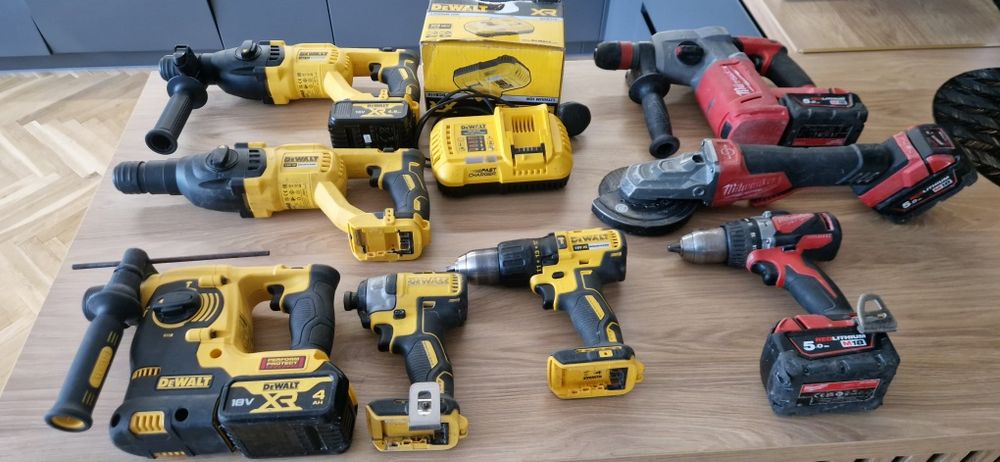 Elektronarzędzia milwaukee dewalt