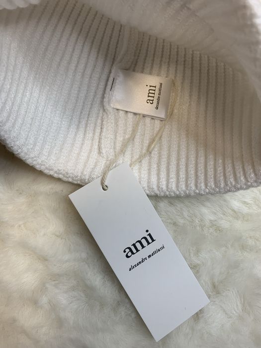 Шапка Ami Paris | шапка амі/чорна/біла