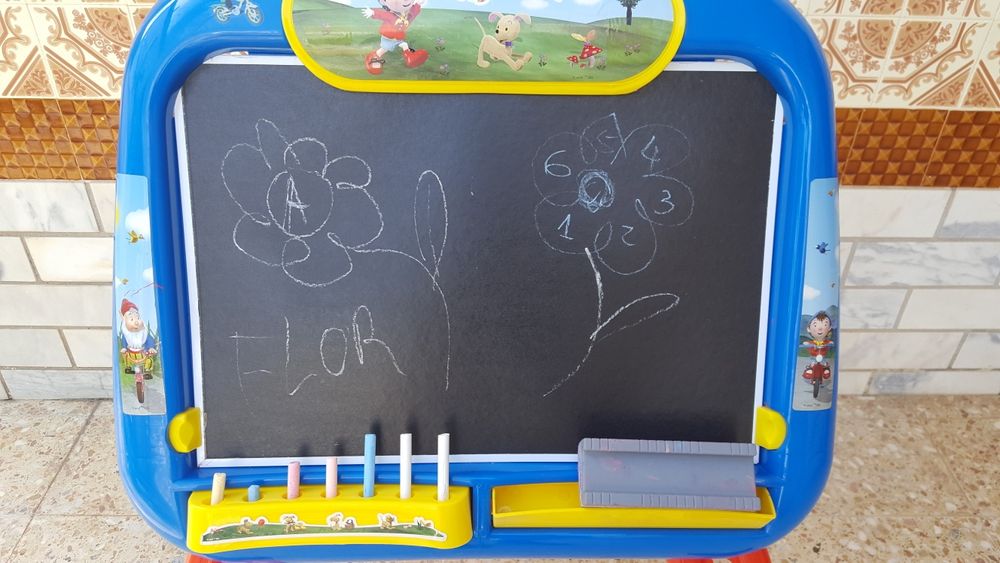 Quadro Noddy magnético duas faces