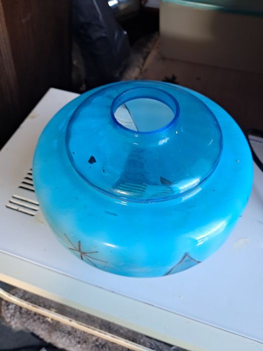 Vidro para candeeiro de teto, 0ito cm encaixe