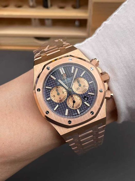 Nowy_Zegarek_Audemars Piguet_ /Mechanizm-złoto