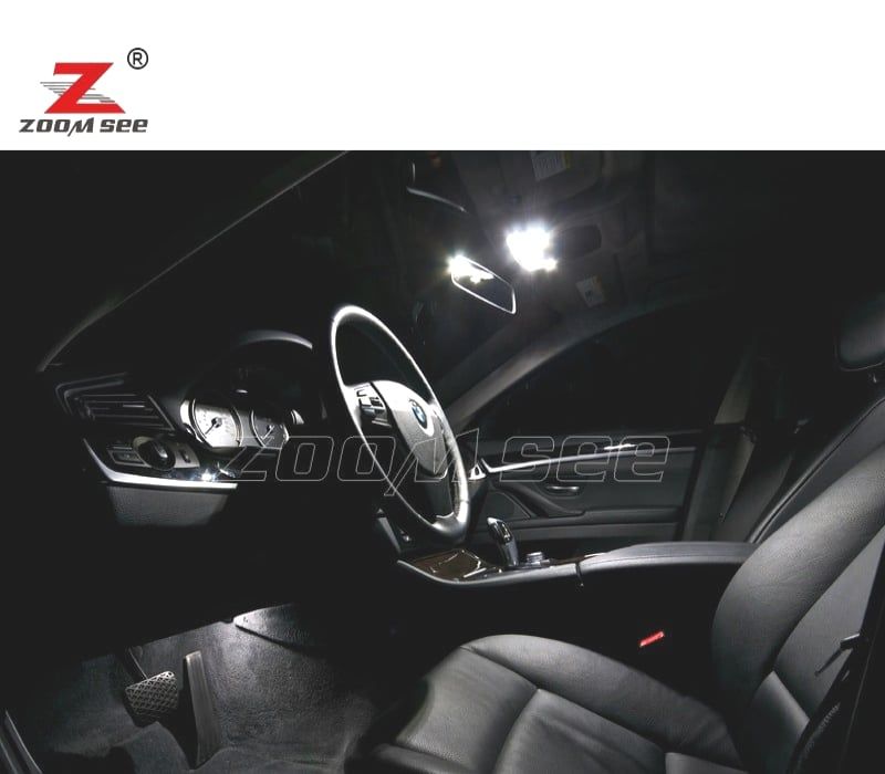 KIT COMPLETO DE 29 LÂMPADAS LED INTERIOR BMW SERIE 5 GT 5GT F07 528i 535i 550i 650i XDRIVE 2009-2017