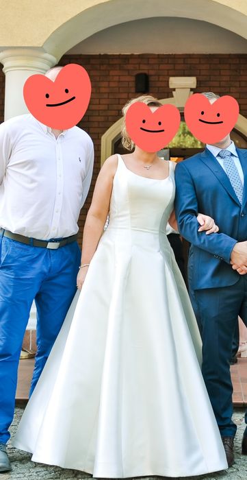 Stylowa suknia ślubna