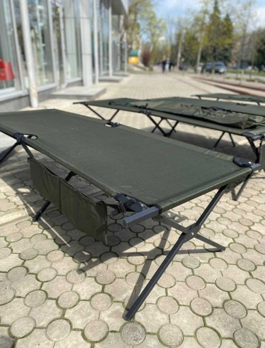 Раскладушка Нато. Розкладачка сталева. Розкладушка. Розкладне ліжко