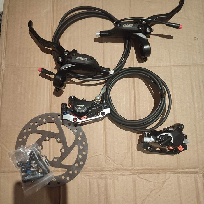 Гидравлические тормоза для электросамоката