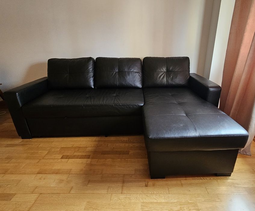 Sofá-cama IKEA 3 lugares com chaise longue – 230 × 150 cm