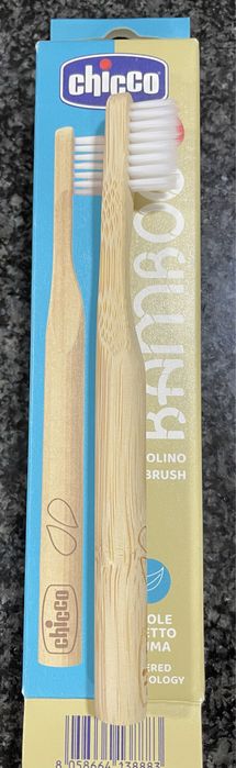 Escova dentes bambu +3 anos Chicco