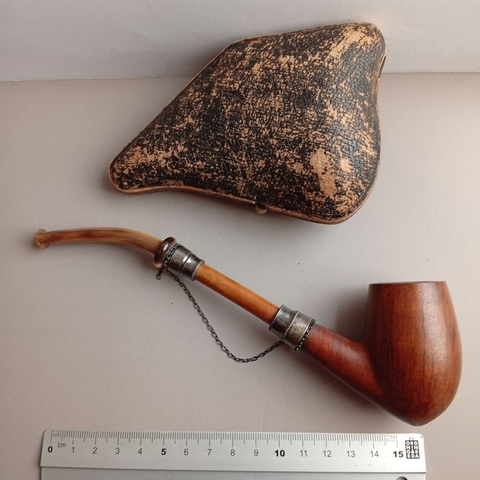 "CHOQUIN fils A Metz" cachimbo do século XIX