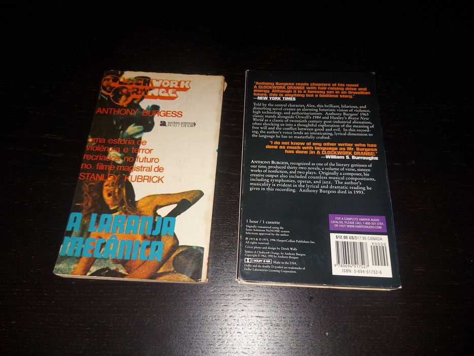 Laranja Mecânica - livro e audiolivro