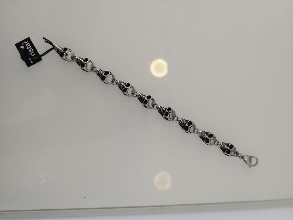 Pulseira em aço inoxidável