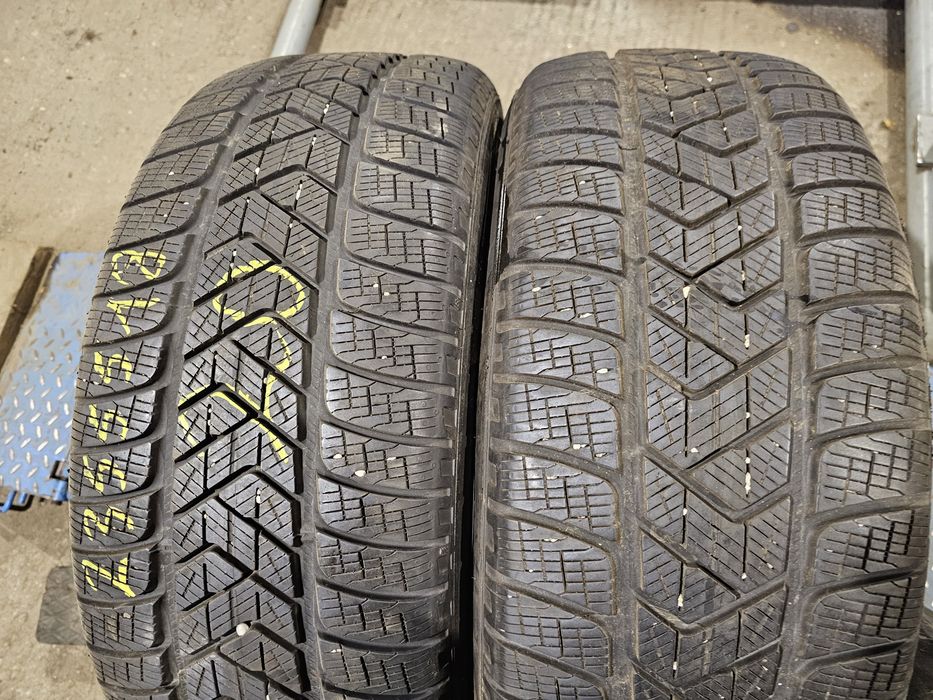 Opony Zimowe 2szt-R18 235/55-Pirelli-Montaż