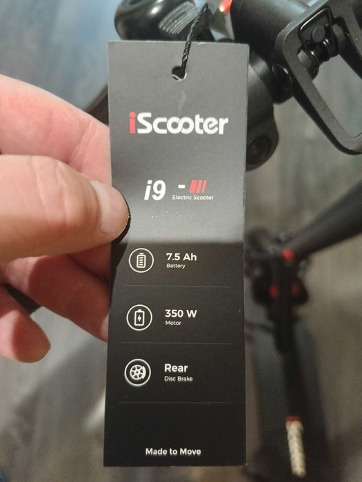 Nowa Hulajnoga elektryczna iScooter i9, 25km