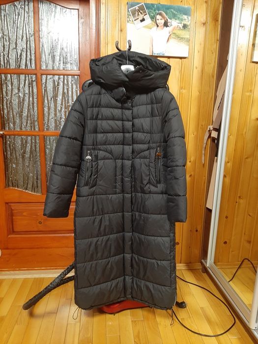 Довге тепле пальто