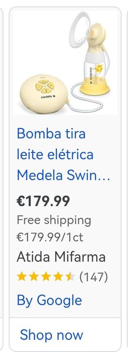 Medela Swing Bomba Extrator Leite: como nova inclui todos acessórios