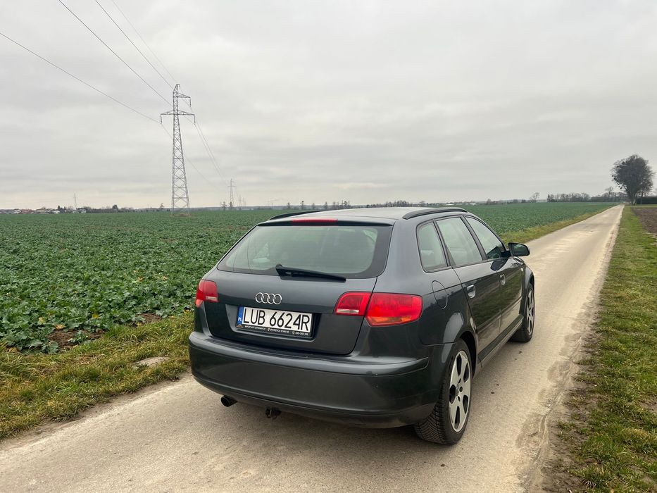 Audi A3 8P Sportback 1.6 benzyna klimatyzacja Zadbana