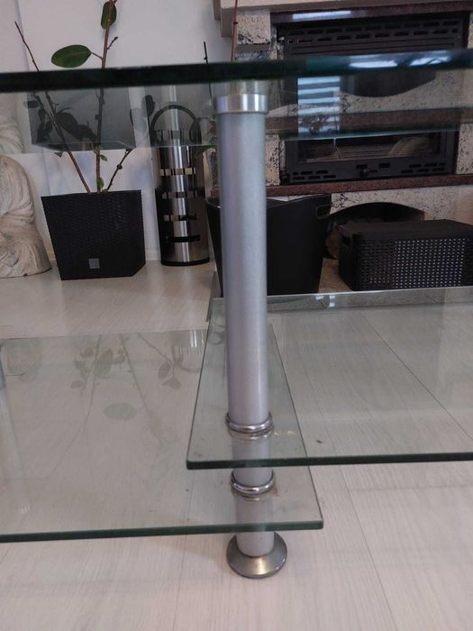 Ława/stolik szklany 160x56cm STAN IDEALNY