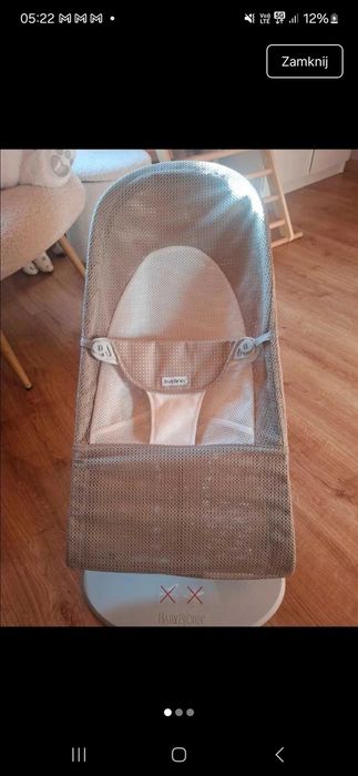 Leżaczek bujaczek Babybjorn