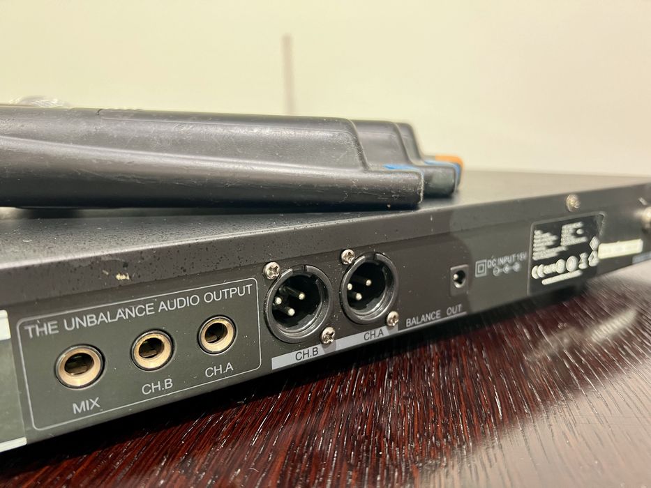 Mikrofony bezprzewodowe Omnitronic UHF 500