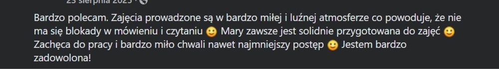 ** Korepetycje Angielski  Native Speaker - Darmowa Pierwsza Lekcja **