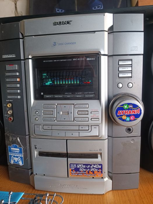 Музыкальный центр SONY