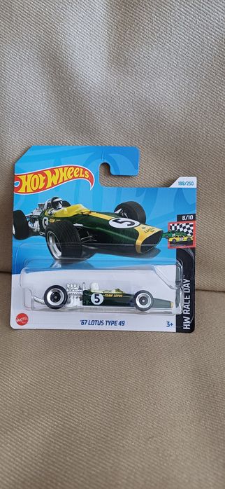Hotwheels Lotus type 49 Jim Clark