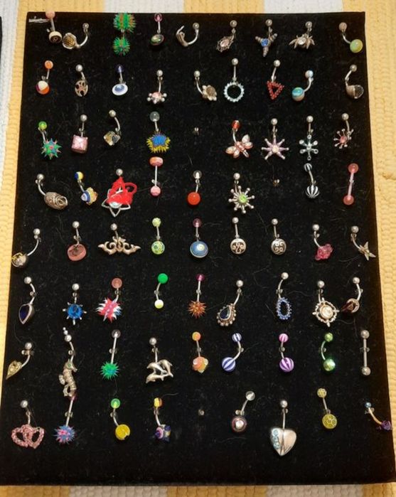 Piercings colecção ou unidades