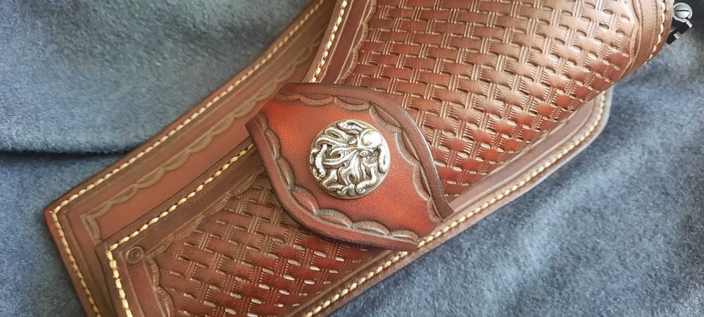 Kabura skórzana do rewolweru Smith&Wesson 686