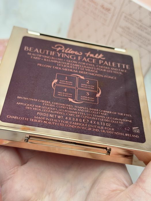 Палєтка для обличчя румʼяна хайлайтер Charlotte Tilbury