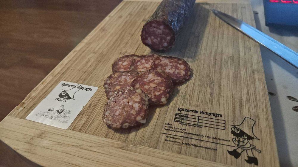 Wedliny od Rumcajsa - kielbasa - kaszanka - salami - boczek  - grill