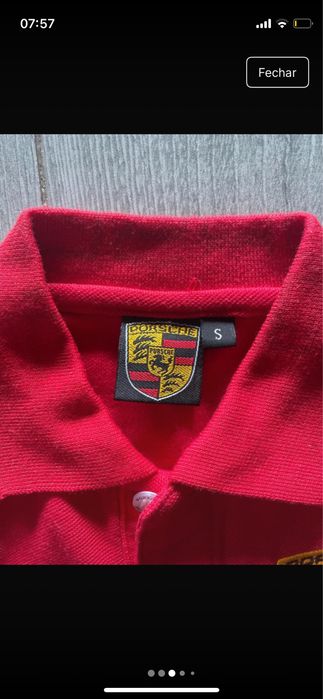 Camisola porsche criança