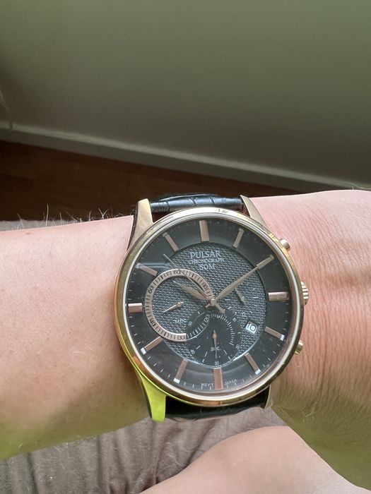 Relógio Pulsar Chronograph Novíssimo
