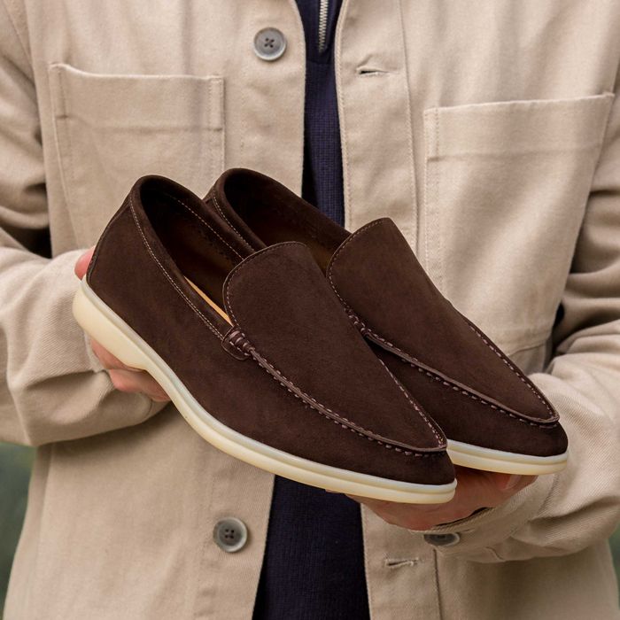 Лофери Loro Piana Classic Chocolate premium