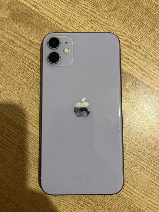 Fioletowy iPhone 11 128 GB super stan bateria 86%