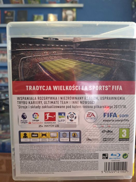 Fifa 18 PS3, CentrumGrania
