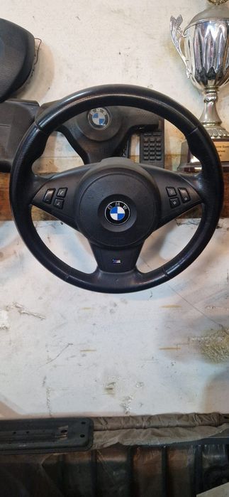 Kierownica poduszka komplet start stop m mpakiet bmw e60 e61